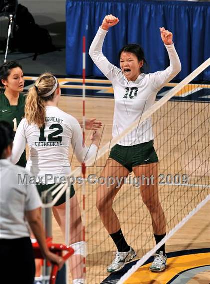 Thumbnail 3 in Sacred Heart Cathedral vs. Cathedral (CIF State D3 Final) photogallery.