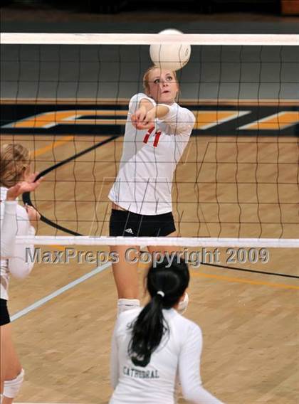 Thumbnail 2 in Sacred Heart Cathedral vs. Cathedral (CIF State D3 Final) photogallery.