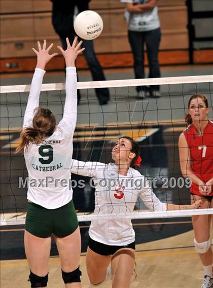 Thumbnail 3 in Sacred Heart Cathedral vs. Cathedral (CIF State D3 Final) photogallery.