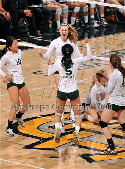 Thumbnail 3 in Sacred Heart Cathedral vs. Cathedral (CIF State D3 Final) photogallery.