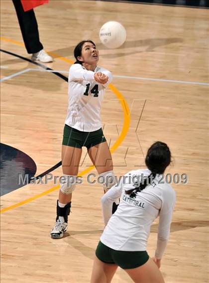 Thumbnail 1 in Sacred Heart Cathedral vs. Cathedral (CIF State D3 Final) photogallery.