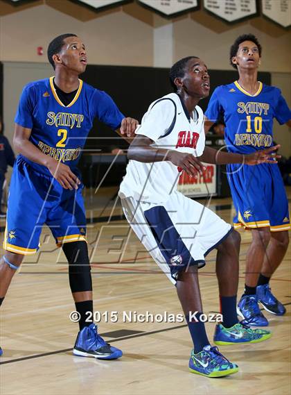 Thumbnail 1 in Bellarmine-Jefferson vs. St. Bernard (D1 Bound So Cal Christmas Classic) photogallery.
