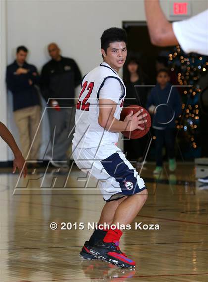 Thumbnail 2 in Bellarmine-Jefferson vs. St. Bernard (D1 Bound So Cal Christmas Classic) photogallery.