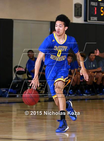Thumbnail 2 in Bellarmine-Jefferson vs. St. Bernard (D1 Bound So Cal Christmas Classic) photogallery.
