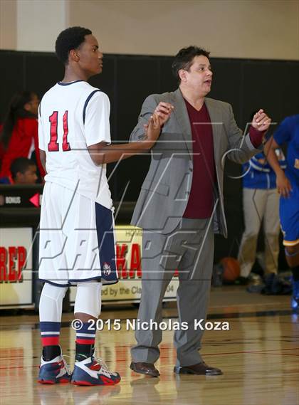 Thumbnail 1 in Bellarmine-Jefferson vs. St. Bernard (D1 Bound So Cal Christmas Classic) photogallery.