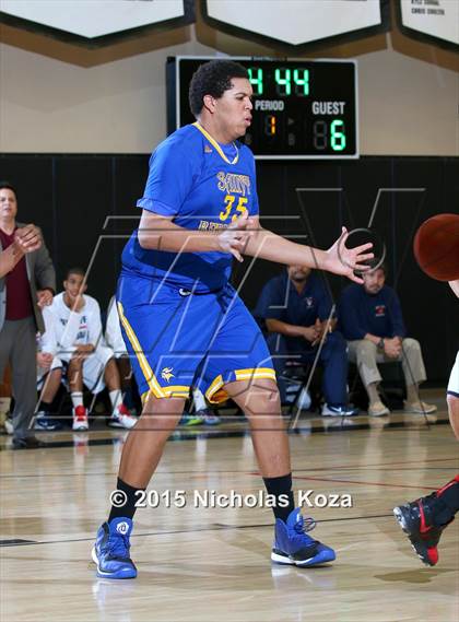 Thumbnail 2 in Bellarmine-Jefferson vs. St. Bernard (D1 Bound So Cal Christmas Classic) photogallery.