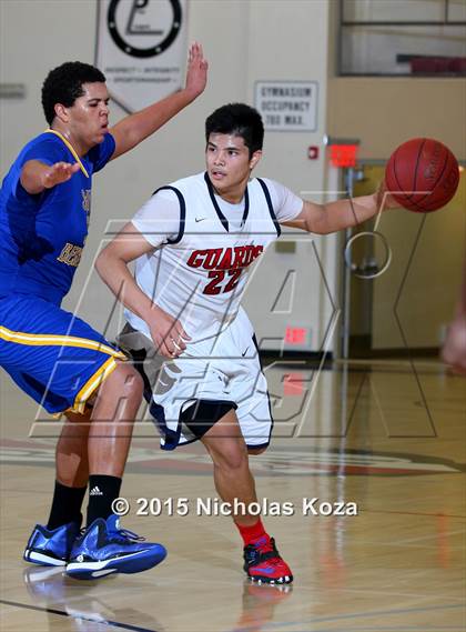 Thumbnail 3 in Bellarmine-Jefferson vs. St. Bernard (D1 Bound So Cal Christmas Classic) photogallery.