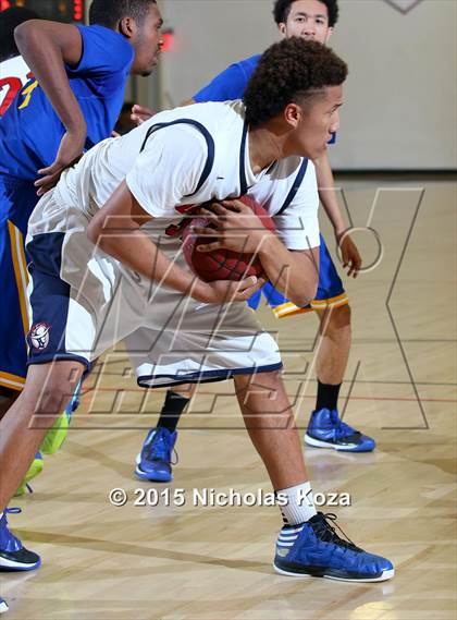 Thumbnail 1 in Bellarmine-Jefferson vs. St. Bernard (D1 Bound So Cal Christmas Classic) photogallery.