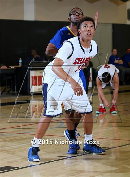 Thumbnail 3 in Bellarmine-Jefferson vs. St. Bernard (D1 Bound So Cal Christmas Classic) photogallery.