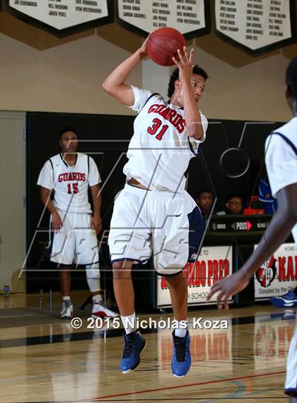 Thumbnail 2 in Bellarmine-Jefferson vs. St. Bernard (D1 Bound So Cal Christmas Classic) photogallery.