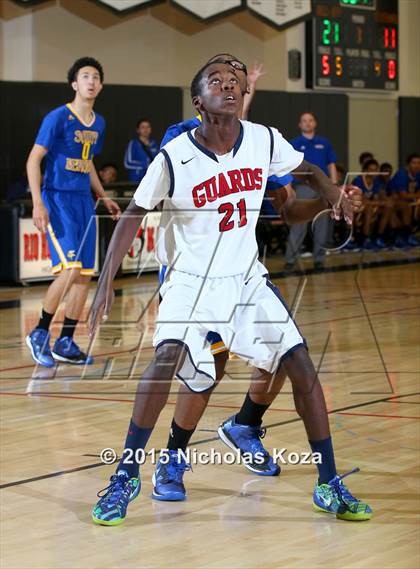 Thumbnail 1 in Bellarmine-Jefferson vs. St. Bernard (D1 Bound So Cal Christmas Classic) photogallery.