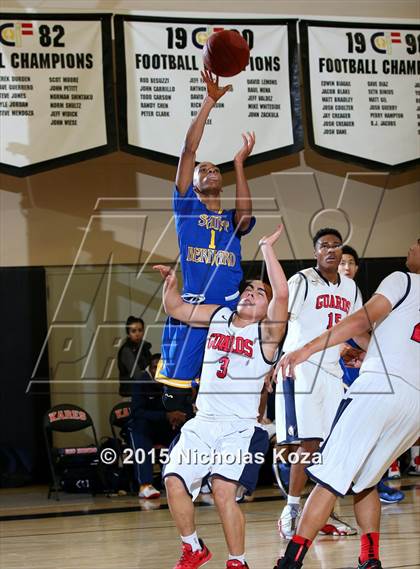 Thumbnail 2 in Bellarmine-Jefferson vs. St. Bernard (D1 Bound So Cal Christmas Classic) photogallery.