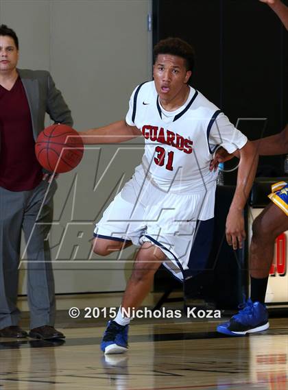 Thumbnail 2 in Bellarmine-Jefferson vs. St. Bernard (D1 Bound So Cal Christmas Classic) photogallery.