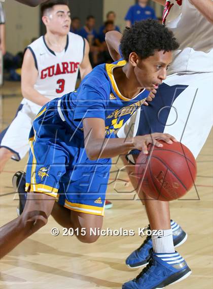 Thumbnail 1 in Bellarmine-Jefferson vs. St. Bernard (D1 Bound So Cal Christmas Classic) photogallery.