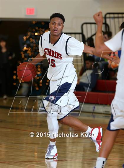 Thumbnail 1 in Bellarmine-Jefferson vs. St. Bernard (D1 Bound So Cal Christmas Classic) photogallery.