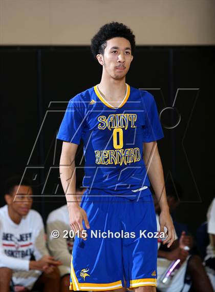 Thumbnail 1 in Bellarmine-Jefferson vs. St. Bernard (D1 Bound So Cal Christmas Classic) photogallery.