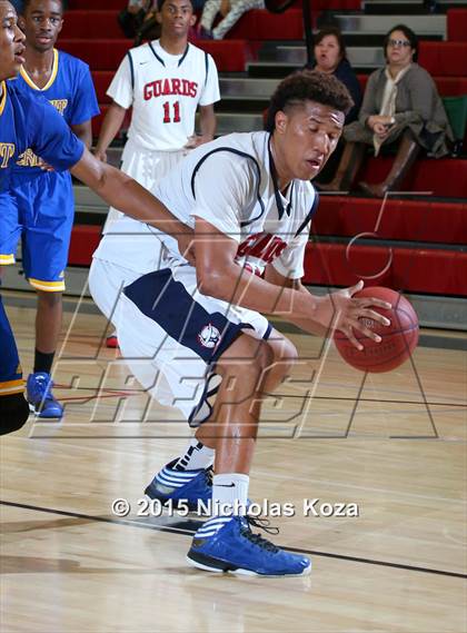 Thumbnail 2 in Bellarmine-Jefferson vs. St. Bernard (D1 Bound So Cal Christmas Classic) photogallery.
