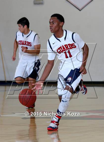 Thumbnail 2 in Bellarmine-Jefferson vs. St. Bernard (D1 Bound So Cal Christmas Classic) photogallery.