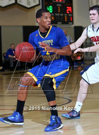 Thumbnail 3 in Bellarmine-Jefferson vs. St. Bernard (D1 Bound So Cal Christmas Classic) photogallery.