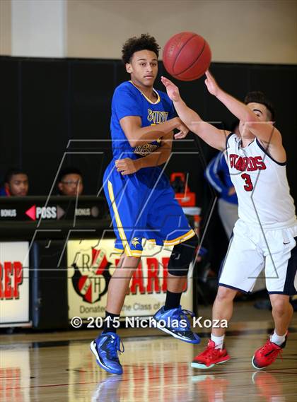 Thumbnail 1 in Bellarmine-Jefferson vs. St. Bernard (D1 Bound So Cal Christmas Classic) photogallery.