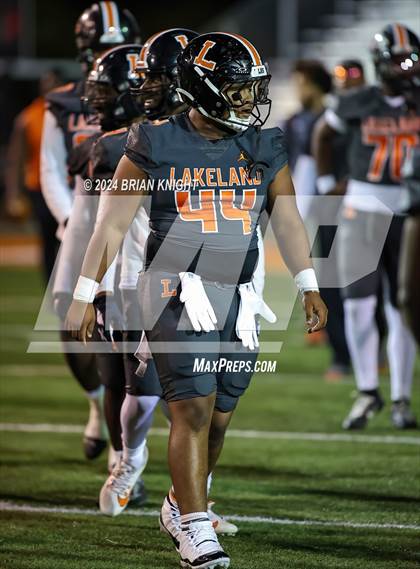 Thumbnail 1 in Lakeland vs. Tampa Bay Tech (FHSAA 5A Regional Semifinal)  photogallery.