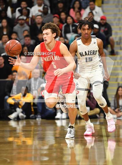 Thumbnail 2 in Sierra Canyon vs. Mater Dei (CIF SS Open DIV Final) photogallery.