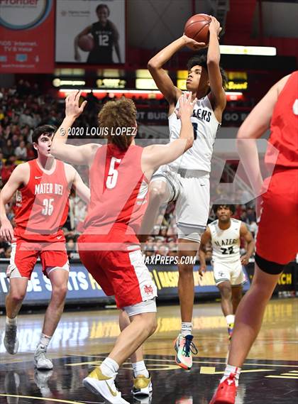 Thumbnail 1 in Sierra Canyon vs. Mater Dei (CIF SS Open DIV Final) photogallery.