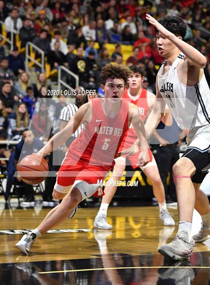 Thumbnail 3 in Sierra Canyon vs. Mater Dei (CIF SS Open DIV Final) photogallery.