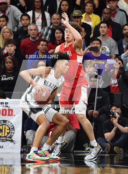 Thumbnail 1 in Sierra Canyon vs. Mater Dei (CIF SS Open DIV Final) photogallery.