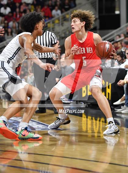 Thumbnail 3 in Sierra Canyon vs. Mater Dei (CIF SS Open DIV Final) photogallery.