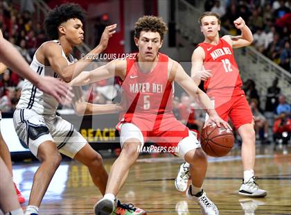 Thumbnail 2 in Sierra Canyon vs. Mater Dei (CIF SS Open DIV Final) photogallery.