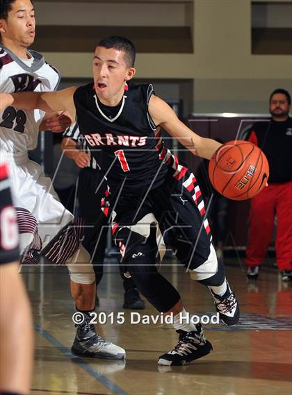 Thumbnail 1 in Grants vs. Rancho Mirage (MaxPreps Holiday Classic Design Pro Championship) photogallery.