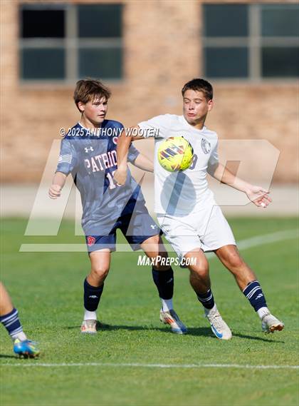 Thumbnail 2 in Davidson Day vs Trinity of Durham and Chapel Hill (Warrior Fall Showcase) photogallery.