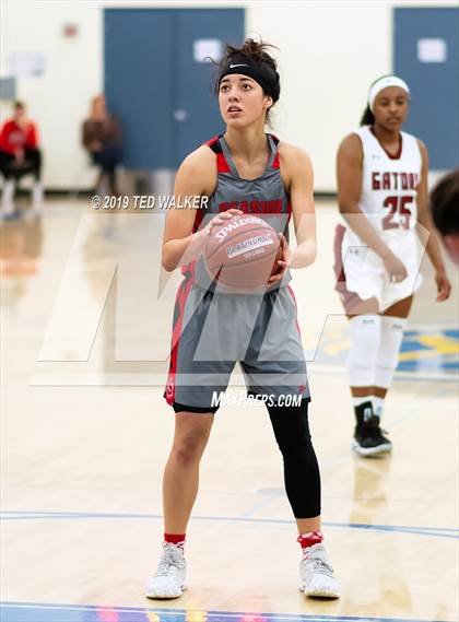 Thumbnail 3 in Sacred Heart Prep vs. Seaside (CIF CCS D4 Championship) photogallery.
