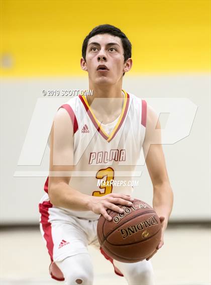 Thumbnail 2 in Cupertino v Palma (Joe Schram Holiday Tournament) photogallery.