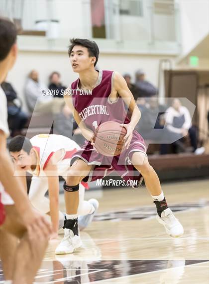 Thumbnail 3 in Cupertino v Palma (Joe Schram Holiday Tournament) photogallery.
