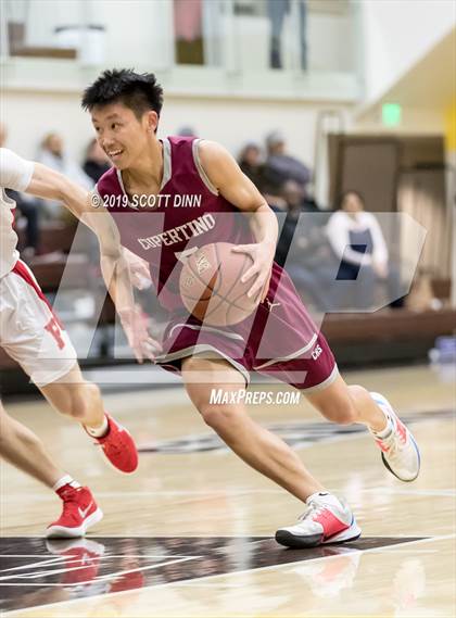 Thumbnail 2 in Cupertino v Palma (Joe Schram Holiday Tournament) photogallery.