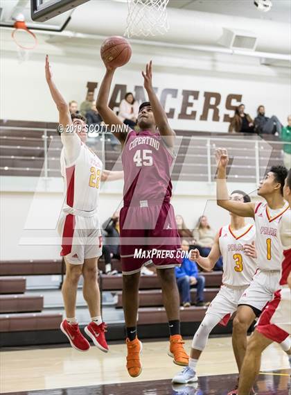 Thumbnail 1 in Cupertino v Palma (Joe Schram Holiday Tournament) photogallery.