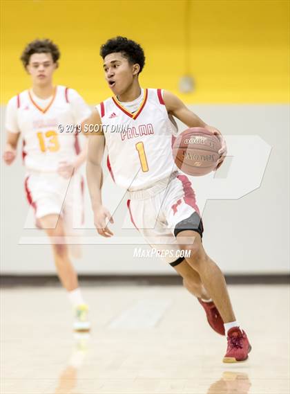 Thumbnail 1 in Cupertino v Palma (Joe Schram Holiday Tournament) photogallery.