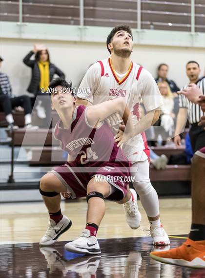 Thumbnail 1 in Cupertino v Palma (Joe Schram Holiday Tournament) photogallery.