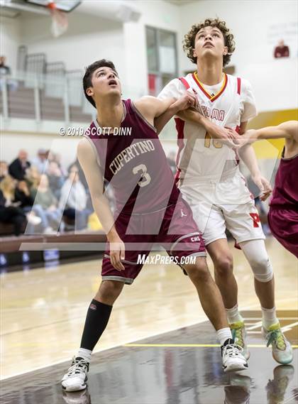 Thumbnail 3 in Cupertino v Palma (Joe Schram Holiday Tournament) photogallery.