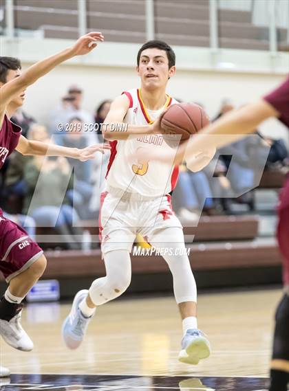 Thumbnail 2 in Cupertino v Palma (Joe Schram Holiday Tournament) photogallery.