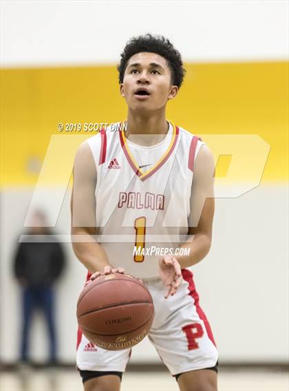 Thumbnail 2 in Cupertino v Palma (Joe Schram Holiday Tournament) photogallery.