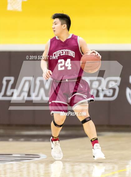 Thumbnail 1 in Cupertino v Palma (Joe Schram Holiday Tournament) photogallery.