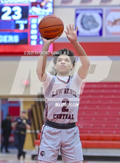 Thumbnail 1 in Lawrence Central vs. Bloomington North photogallery.