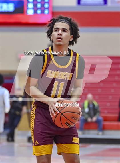 Thumbnail 2 in Lawrence Central vs. Bloomington North photogallery.