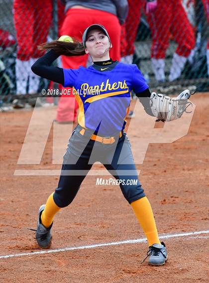 Thumbnail 3 in Lee [Robert E.] vs Pflugerville (NISD Softball Tournament) photogallery.