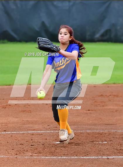 Thumbnail 2 in Lee [Robert E.] vs Pflugerville (NISD Softball Tournament) photogallery.