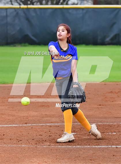 Thumbnail 1 in Lee [Robert E.] vs Pflugerville (NISD Softball Tournament) photogallery.