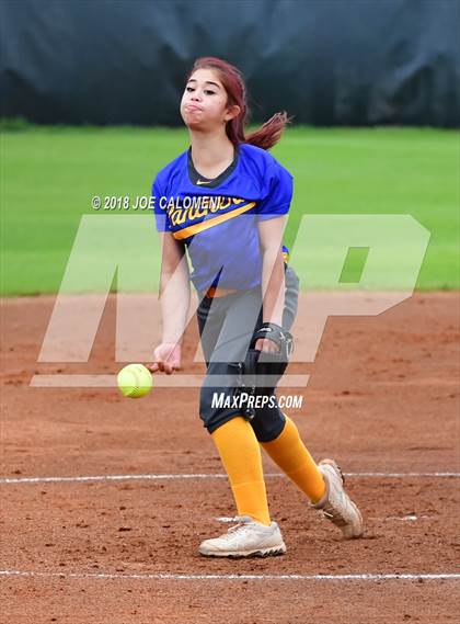 Thumbnail 1 in Lee [Robert E.] vs Pflugerville (NISD Softball Tournament) photogallery.
